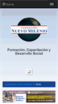 Mobile Screenshot of fnuevomilenio.org.ar